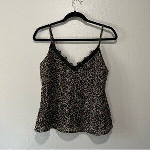 GUESS-Flowy Animal print Tank Top Size S